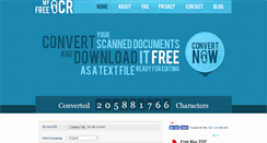 Desktop Screenshot of myfreeocr.com
